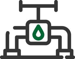 conception d'icône créative de tuyau vecteur