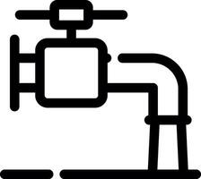 conception d'icône créative de robinet vecteur