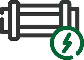 électrique clôture Créatif icône conception vecteur