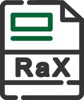 Rax Créatif icône conception vecteur