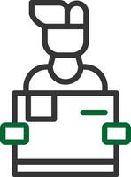 conception d'icône créative de livraison vecteur