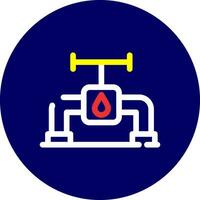 conception d'icône créative de tuyau vecteur