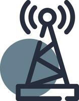 conception d'icône créative d'antenne vecteur