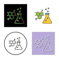 icône de vecteur de chimie