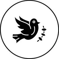 icône de vecteur de colombe