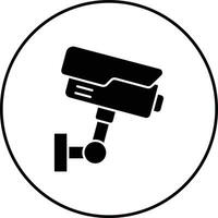 icône de vecteur de vidéosurveillance