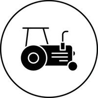 icône de vecteur de tracteur