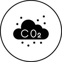 icône de vecteur de co2