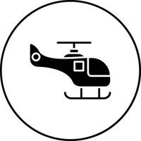 icône de vecteur d'hélicoptère
