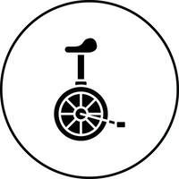 icône de vecteur de monocycle