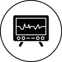 icône de vecteur de cardiogramme