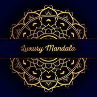luxe mandala art Contexte ou mandala art vecteur