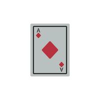 jeux d'argent carte icône vecteur