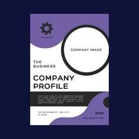 affaires entreprise profil modèle brochure disposition vecteur