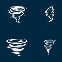 tornade logo symbole vecteur illustration conception