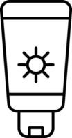 écran solaire vecteur conception icône pour télécharger.eps