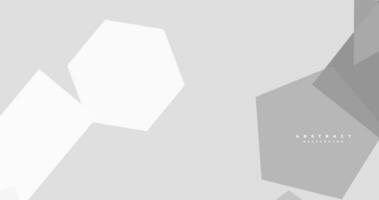 abstrait moderne géométrique blanc et gris vecteur arrière-plans