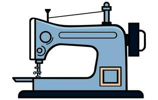 couture machine icône. tailleur concept. vecteur plat illustration