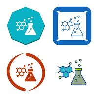 icône de vecteur de chimie