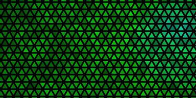 texture vecteur vert clair avec un style triangulaire.