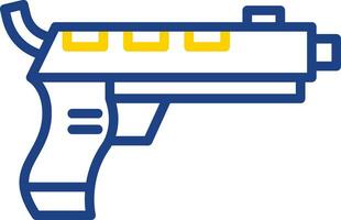 conception d'icône de vecteur d'arme