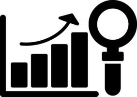 icône de vecteur de croissance