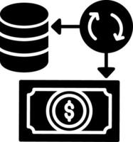 icône de vecteur de transaction