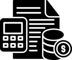 icône de vecteur de comptabilité