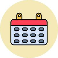 icône de vecteur de calendrier