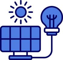 icône de vecteur d'énergie renouvelable