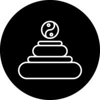 icône de vecteur de méditation