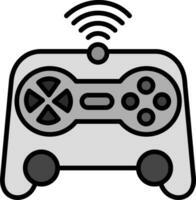 icône de vecteur de manette de jeu