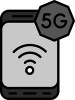 icône de vecteur 5g