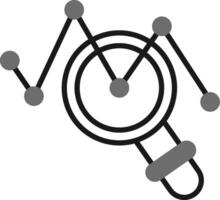icône de vecteur d'analyse de données