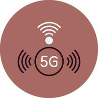 icône de vecteur 5g