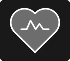 icône de vecteur de fréquence cardiaque