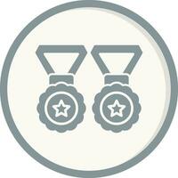 icône de vecteur de médailles