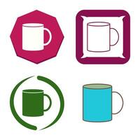 icône de vecteur de tasse de café