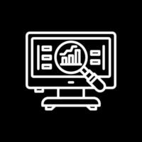 compétitif une analyse vecteur icône conception