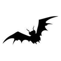 convoquer le nuit avec Halloween chauve souris icône une symbole de mystère et l'effroi, parfait pour votre sinistre dessins vecteur