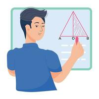 branché mathématiques professeur vecteur