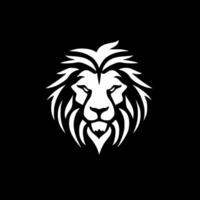 lion, noir et blanc vecteur illustration