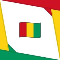 Guinée drapeau abstrait Contexte conception modèle. Guinée indépendance journée bannière social médias poste. Guinée indépendance journée vecteur