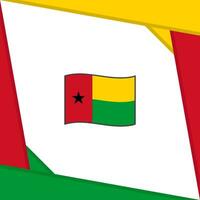 guinée-bissau drapeau abstrait Contexte conception modèle. guinée-bissau indépendance journée bannière social médias poste. guinée-bissau indépendance journée vecteur