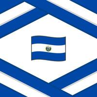 el Salvador drapeau abstrait Contexte conception modèle. el Salvador indépendance journée bannière social médias poste. el Salvador modèle vecteur