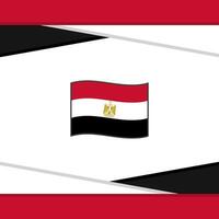 Egypte drapeau abstrait Contexte conception modèle. Egypte indépendance journée bannière social médias poste. Egypte vecteur