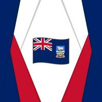 Falkland îles drapeau abstrait Contexte conception modèle. Falkland îles indépendance journée bannière social médias poste. Falkland îles Contexte vecteur