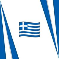 Grèce drapeau abstrait Contexte conception modèle. Grèce indépendance journée bannière social médias poste. Grèce drapeau vecteur