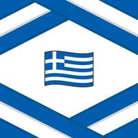 Grèce drapeau abstrait Contexte conception modèle. Grèce indépendance journée bannière social médias poste. Grèce modèle vecteur