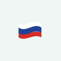 Russie drapeau icône vecteur